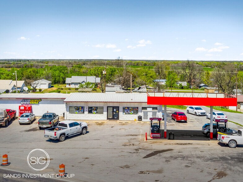 Primary Photo Of 601 Ok-19, Alex Convenience Store For Sale