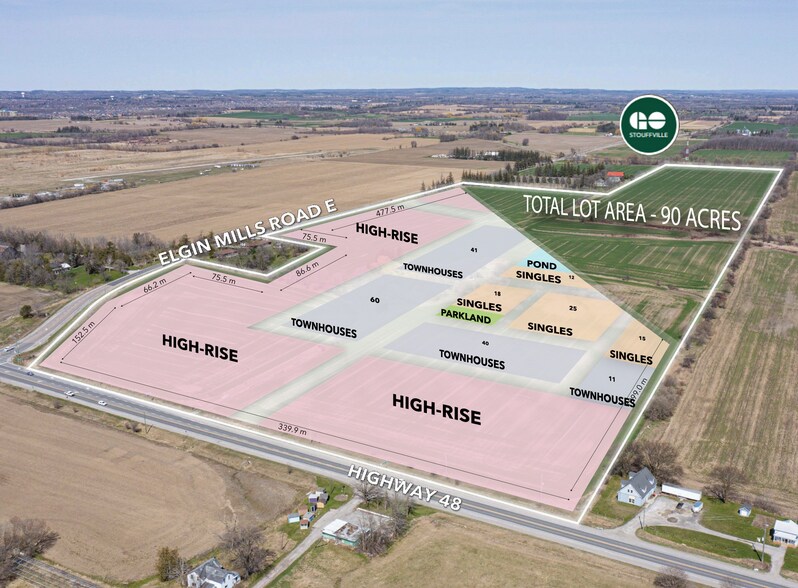 More Photos Of 10701 Highway 48, Markham Land For Sale