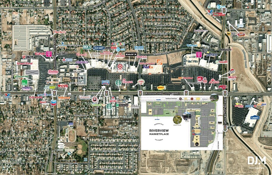 More Photos Of Coffee Rd & Rosedale Hwy, Bakersfield Unknown For Lease