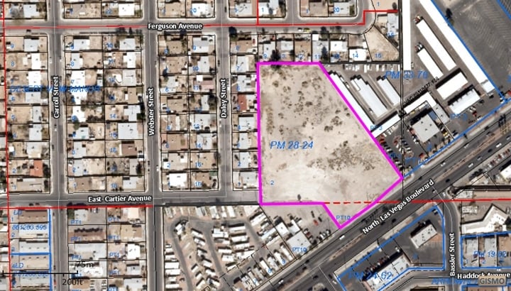 More Photos Of 2595 N Las Vegas Blvd, North Las Vegas Land For Sale