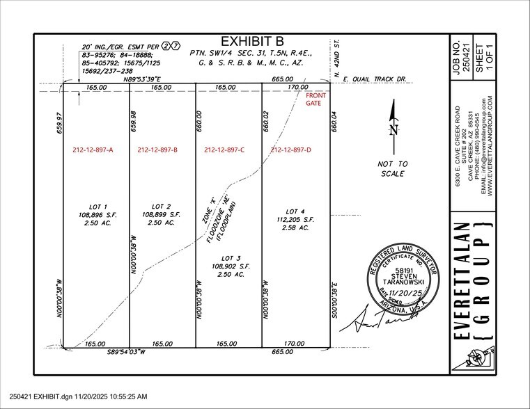 More Photos Of 4201 E Quail Track Dr, Cave Creek Land For Sale