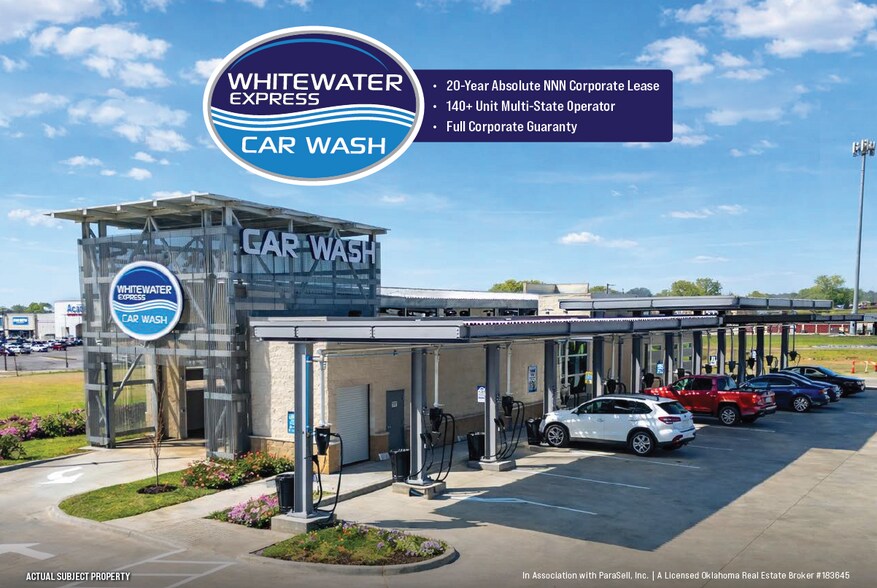 Primary Photo Of 1405 12th NE ave, Ardmore Carwash For Sale