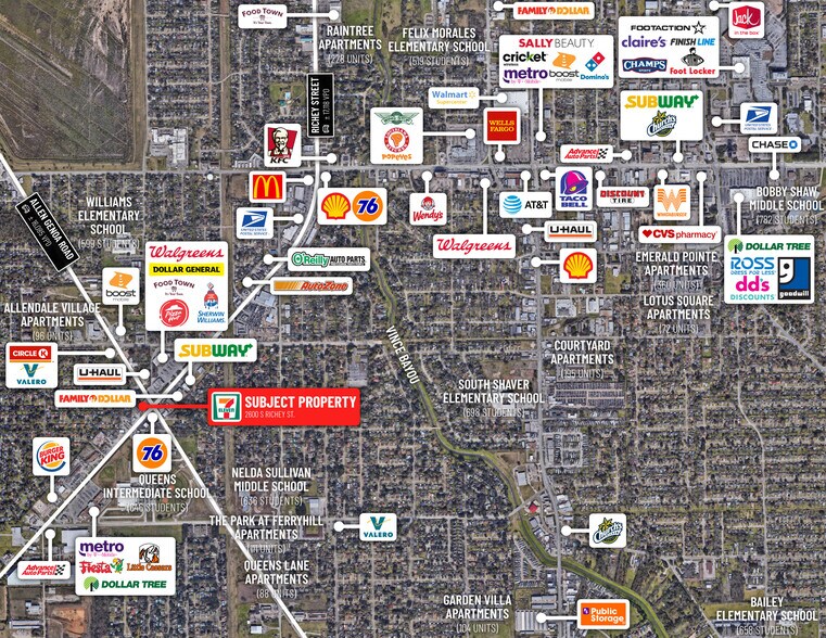 More Photos Of 2600 S Richey St, Houston Service Station For Sale
