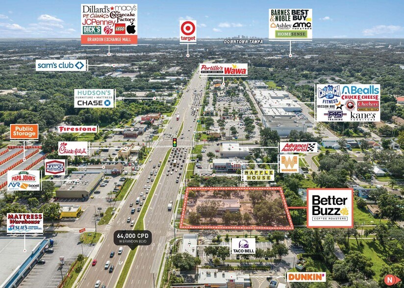 More Photos Of 1402 W Brandon Blvd, Brandon Restaurant For Sale