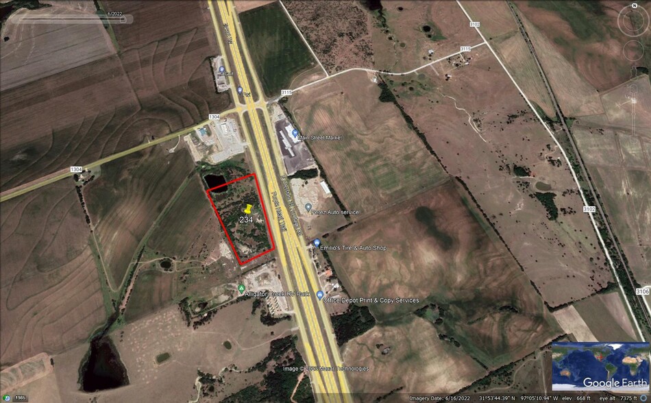 Primary Photo Of West Side of I-35 Feeder Road South of FM 1304, Abbott Land For Sale