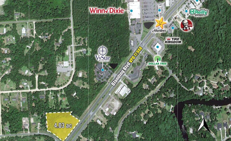 Primary Photo Of 4254 Peppergrass & CR 21 St, Middleburg Land For Sale