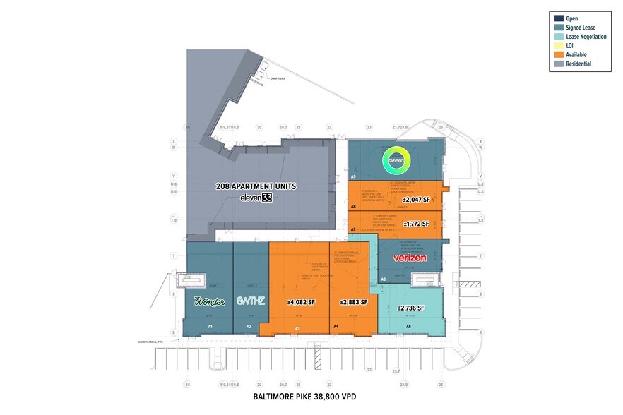 More Photos Of 1067 W Baltimore Pike, Media Unknown For Lease