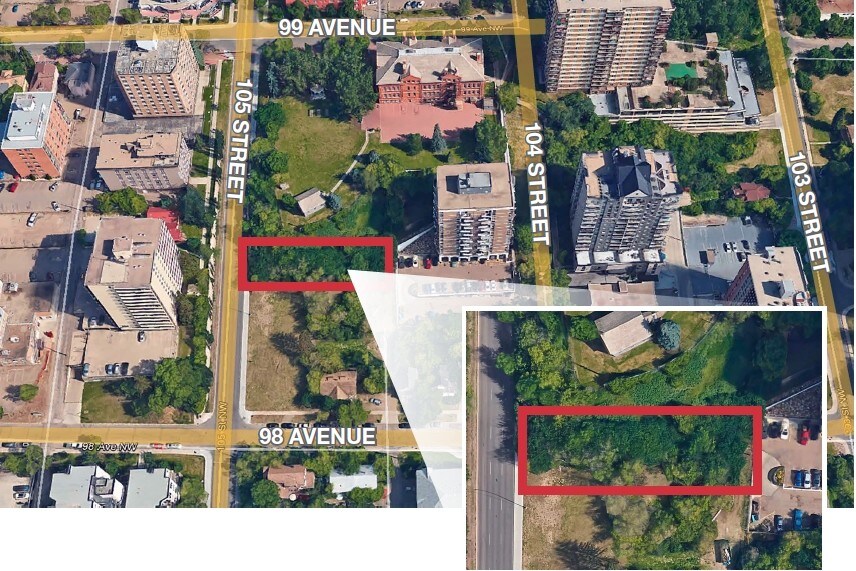 More Photos Of 9724 105 St NW, Edmonton Land For Sale
