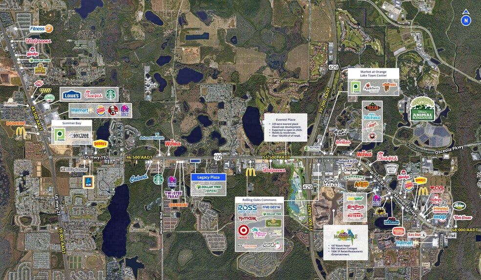 More Photos Of 8840 W Irlo Bronson Memorial Hwy, Kissimmee Freestanding For Lease