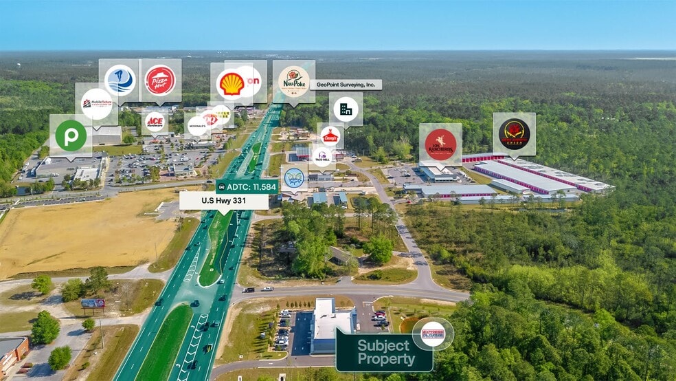 More Photos Of 16515 US Highway 331 S, Freeport General Retail For Sale