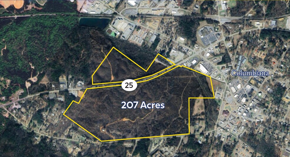 Primary Photo Of 20980 AL-25, Columbiana Land For Sale