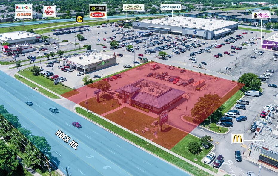 More Photos Of 3505 N Rock Rd, Wichita Restaurant For Lease