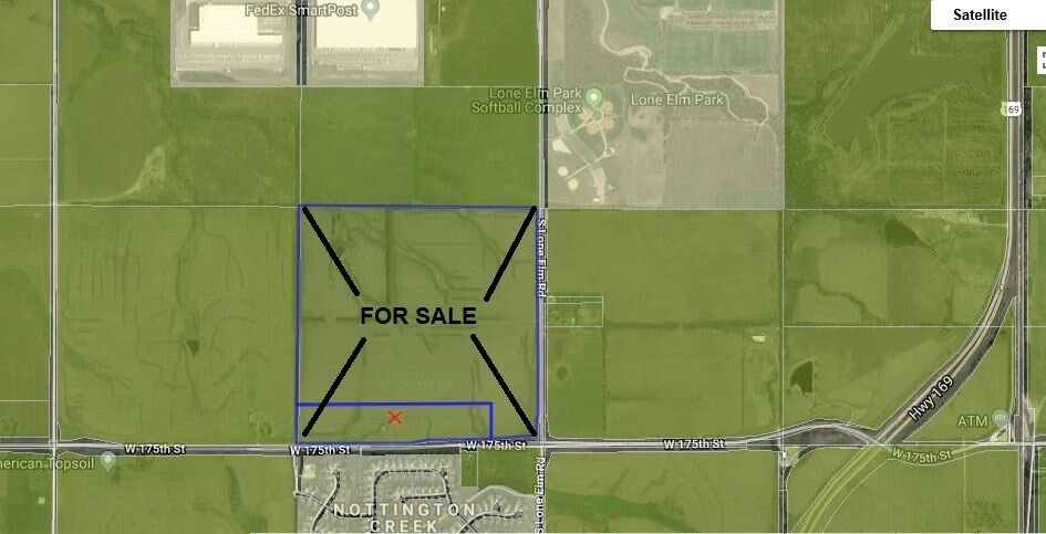 More Photos Of 175th Street & Lone Elm Rd, Olathe Land For Sale