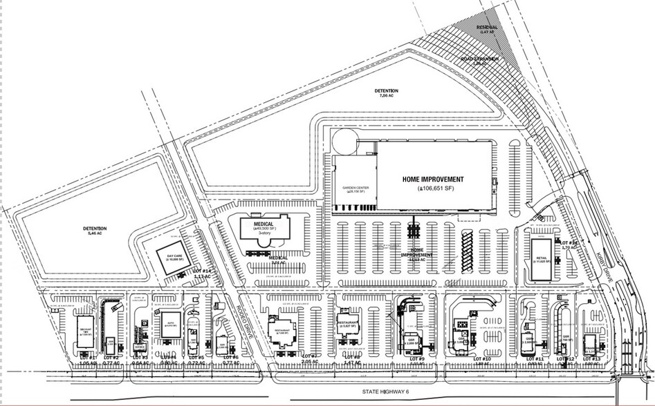 More Photos Of Highway 6 @ Kirby Dr, Manvel Land For Lease