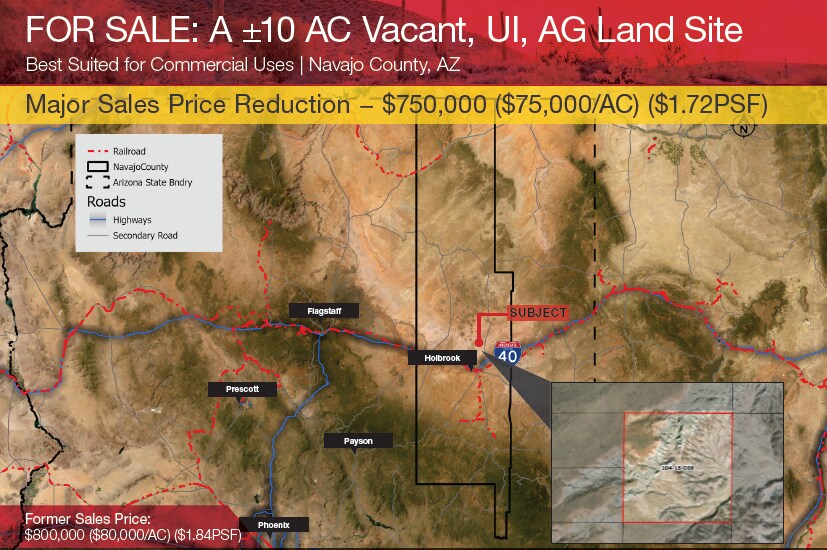Primary Photo Of ±10 AC Vacant Land Navajo County, AZ, Hereford Land For Sale