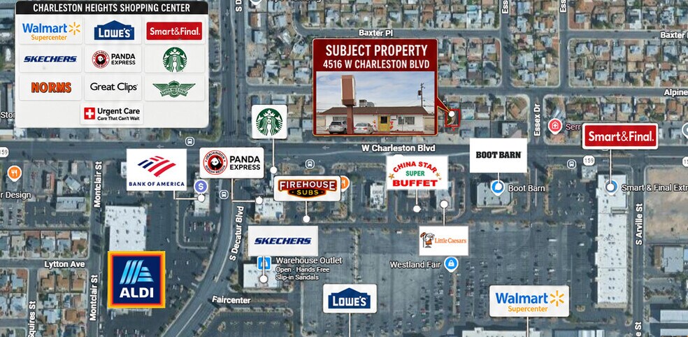 More Photos Of 4516 W Charleston Blvd, Las Vegas Freestanding For Sale