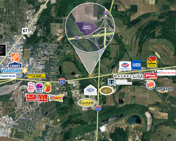 More Photos Of 0000 Eanes Rd, North Little Rock Land For Sale