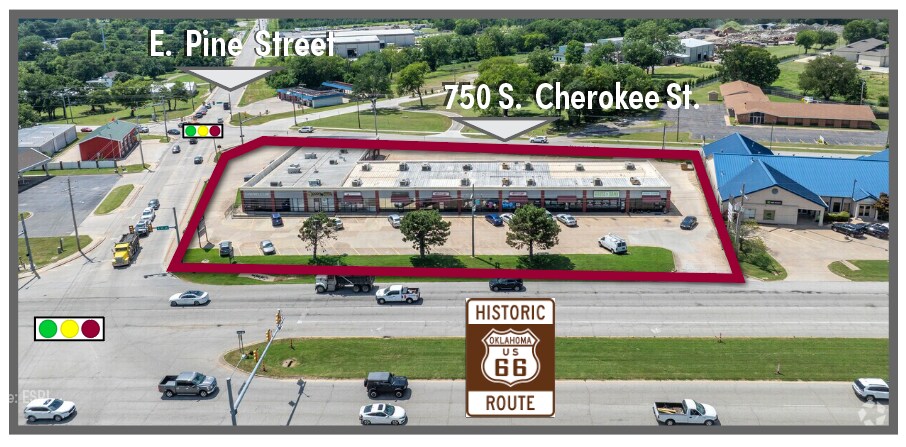 More Photos Of 750 S Cherokee St, Catoosa Unknown For Lease