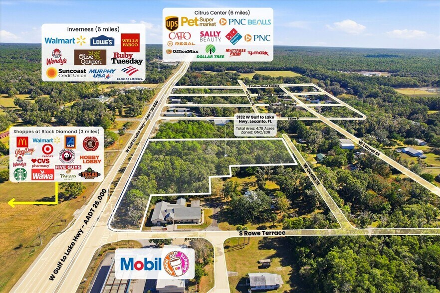 More Photos Of 3132 Gulf To Lake hwy, Lecanto Land For Sale