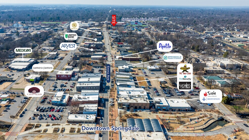 More Photos Of 100 N Thompson St, Springdale Freestanding For Sale