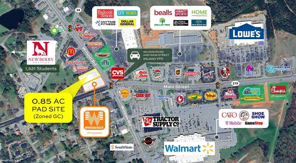 Primary Photo Of Wilson Road, Newberry Land For Lease