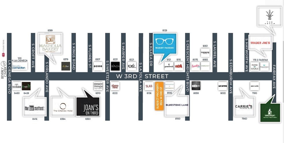 More Photos Of 8124 W 3rd St, Los Angeles Storefront Retail Office For Lease