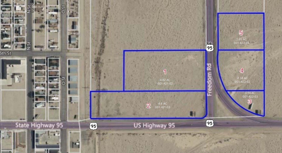 Primary Photo Of US Hwy 95 @ Freedom Rd, Hawthorne Land For Lease