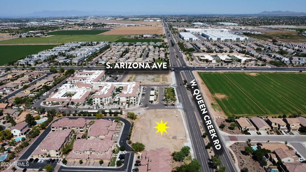 More Photos Of W of NWC Queen Creek Rd & Arizona Ave, Chandler Land For Sale