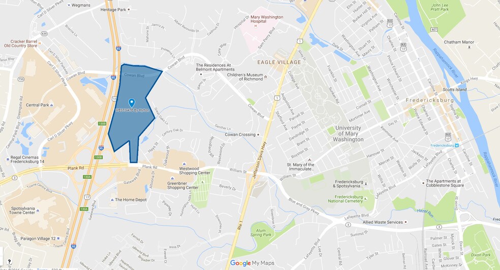 More Photos Of 1500 Gateway Blvd, Fredericksburg Land For Sale