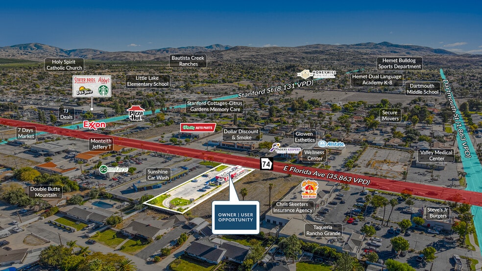 More Photos Of 3440 E Florida Ave, Hemet Fast Food For Sale