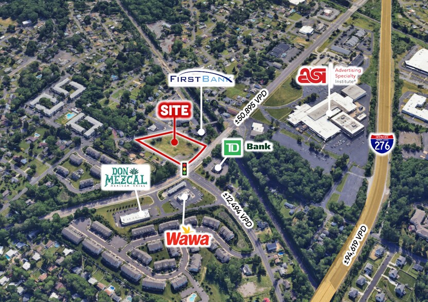 Primary Photo Of 821 Philmont Ave, Feasterville Trevose Land For Sale