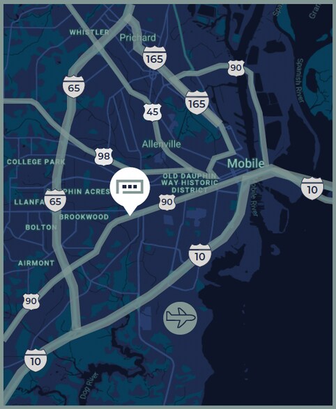 More Photos Of 2206 Government St, Mobile Freestanding For Lease