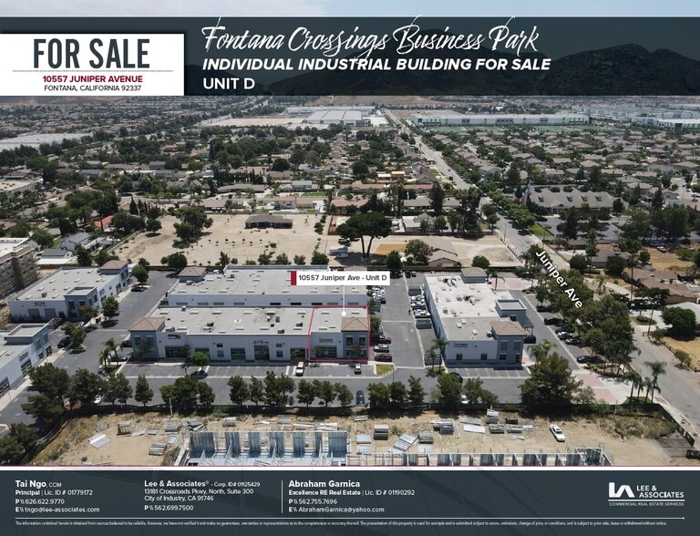 More Photos Of 10557 Juniper Ave, Fontana Warehouse For Lease