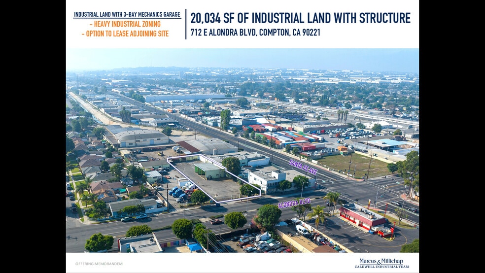 More Photos Of 712 E Alondra Blvd, Compton Land For Lease