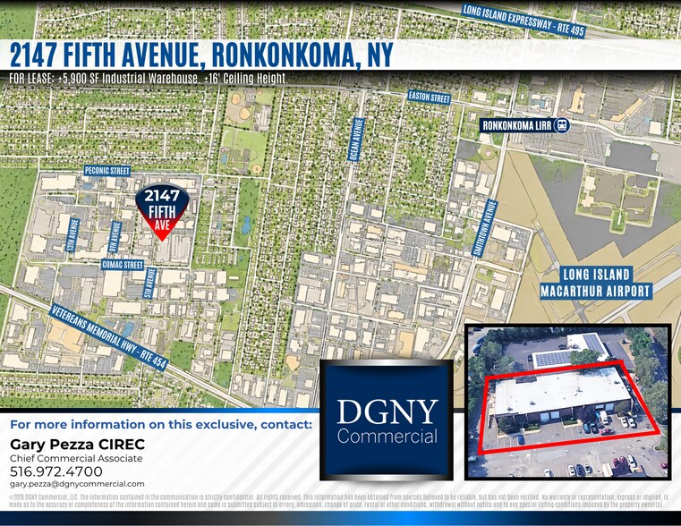 More Photos Of 2141-2147 5th Ave, Ronkonkoma Warehouse For Lease