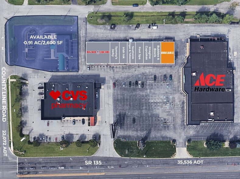 More Photos Of 8904-8924 S Meridian St, Indianapolis Unknown For Lease