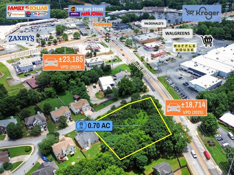 More Photos Of 4712 Redan Rd, Stone Mountain Land For Sale