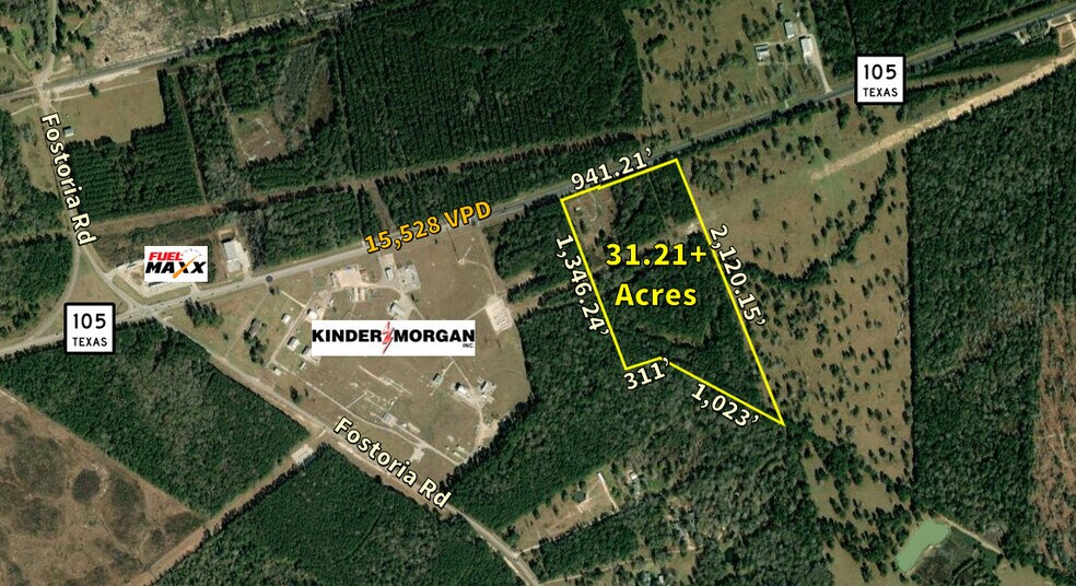 More Photos Of 25678 W Hwy 105, Cleveland Land For Sale