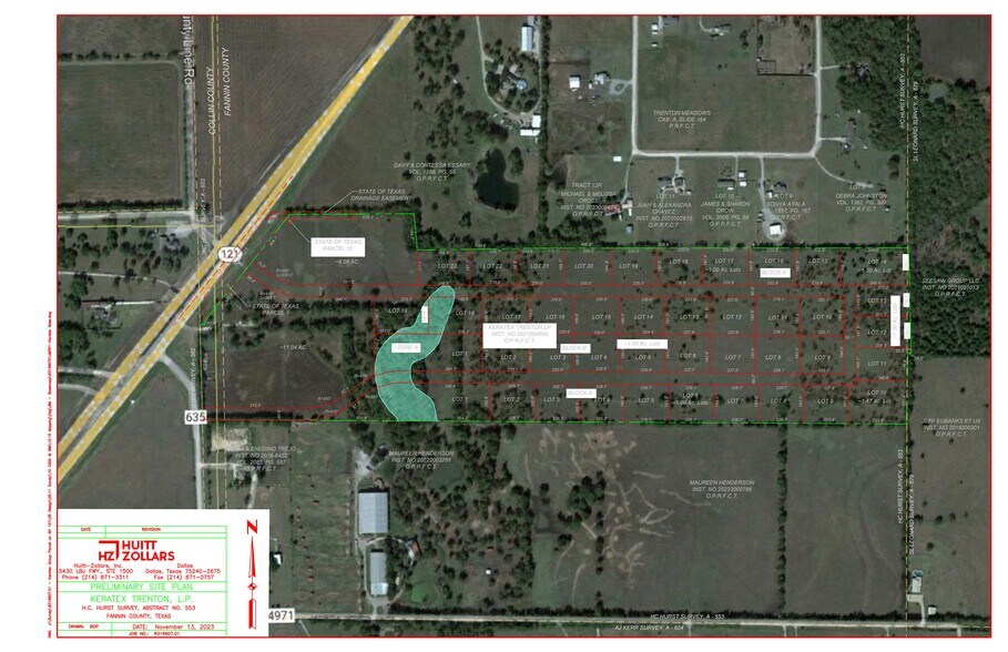 More Photos Of SEC of SH 121 and CR 635, Trenton Land For Sale