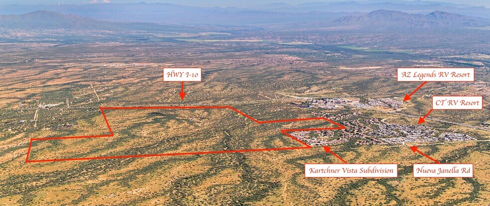 More Photos Of I-10 & Hwy 90 388-453 Acres Multiple Zonings hwy, Benson Land For Sale