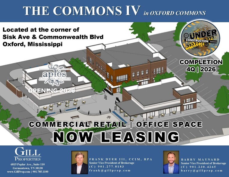 More Photos Of 800 Sisk Ave, Oxford General Retail For Lease