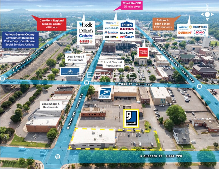 More Photos Of 359 W Main Ave, Gastonia Office For Sale