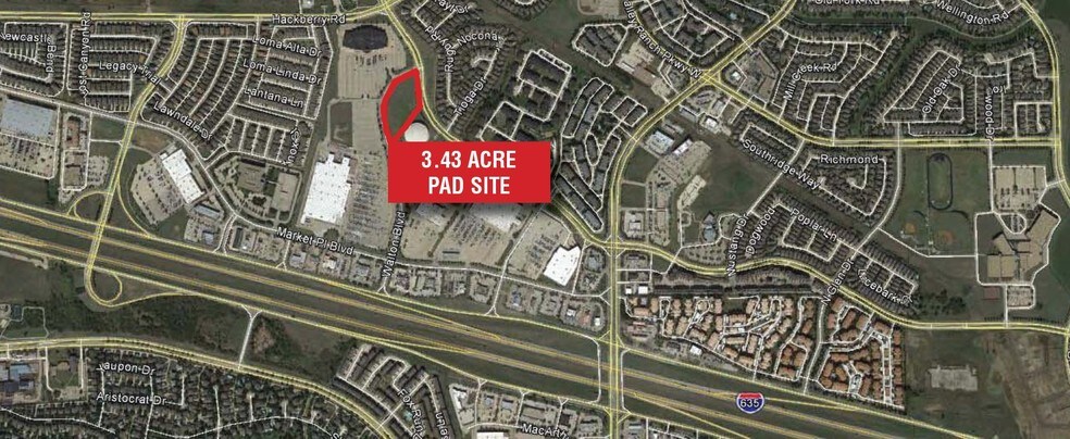 Primary Photo Of 8000 Walton Blvd, Irving Land For Lease