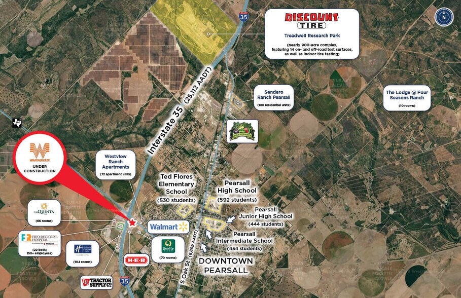 More Photos Of 130 S Interstate 35, Pearsall Fast Food For Sale