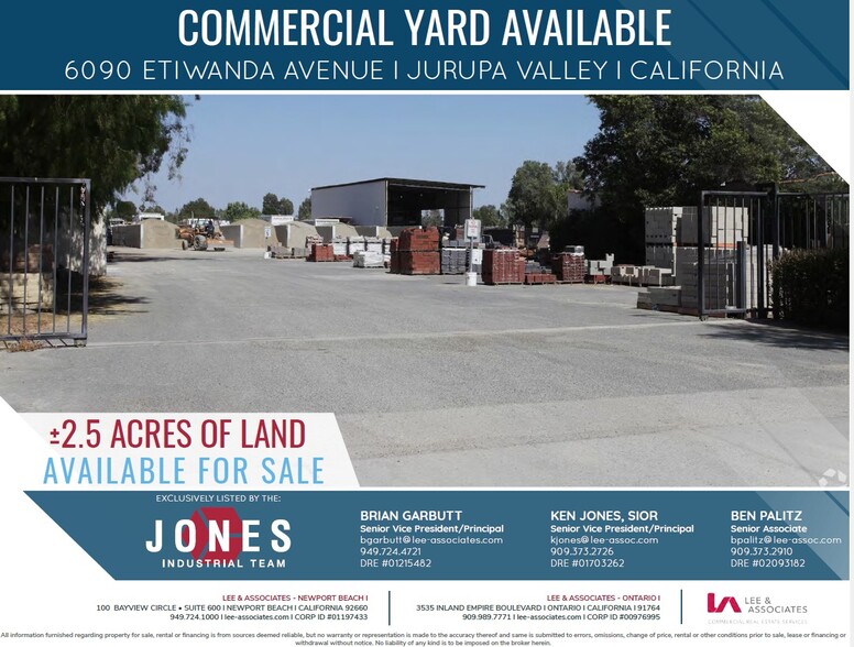 More Photos Of 6090 Etiwanda Ave, Jurupa Valley Land For Sale