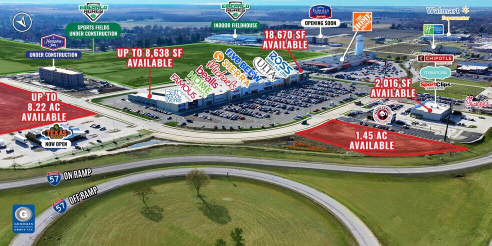 More Photos Of 0 I-57 & Charleston Ave, Mattoon Land For Sale