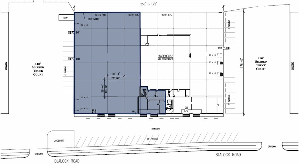 More Photos Of 4949 Blalock Rd, Houston Warehouse For Lease