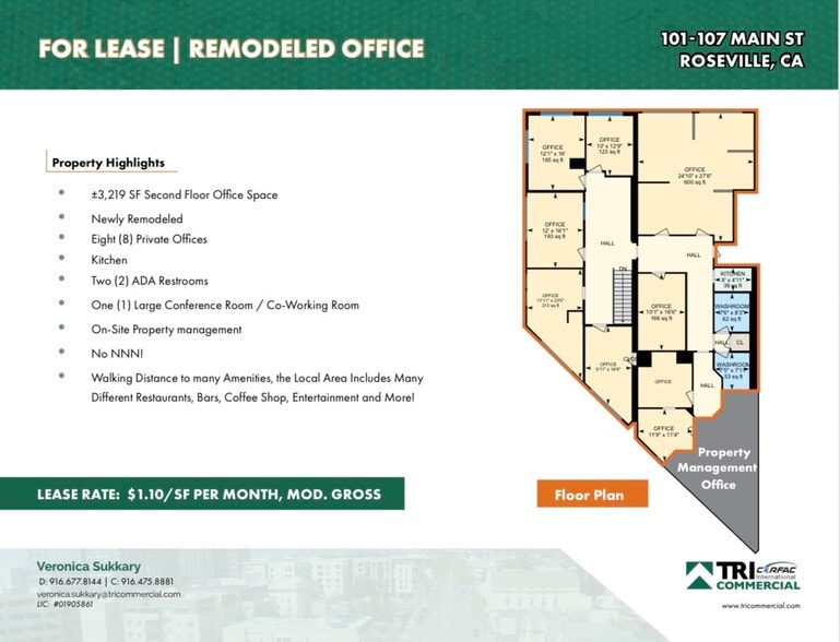 More Photos Of 101-107 Main St, Roseville Office For Lease