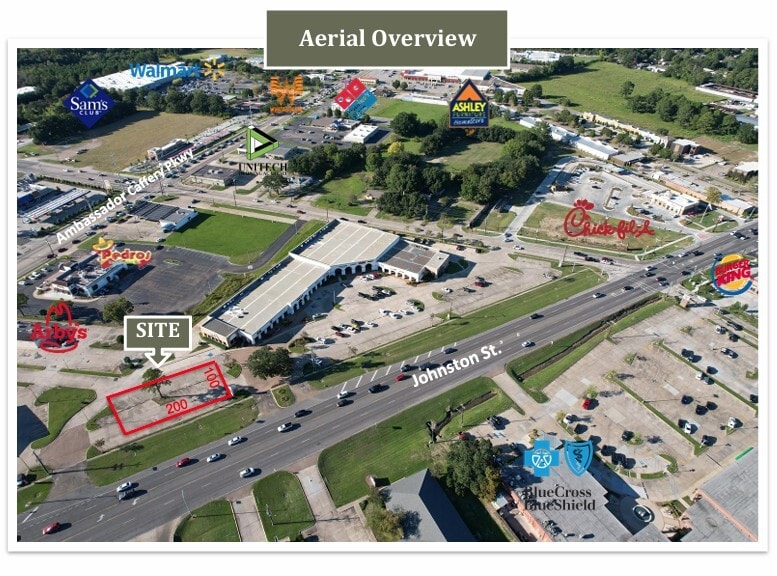 More Photos Of 5520 Johnston St, Lafayette Land For Lease