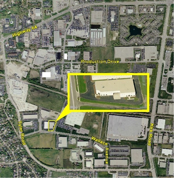 Primary Photo Of 1730 Wallace Ave, St Charles Warehouse For Lease